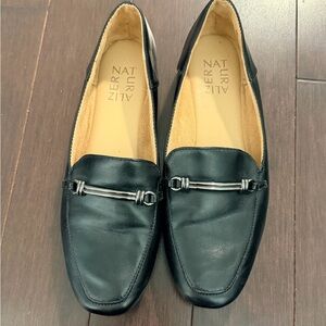 Black Naturalizer Leather Loafers